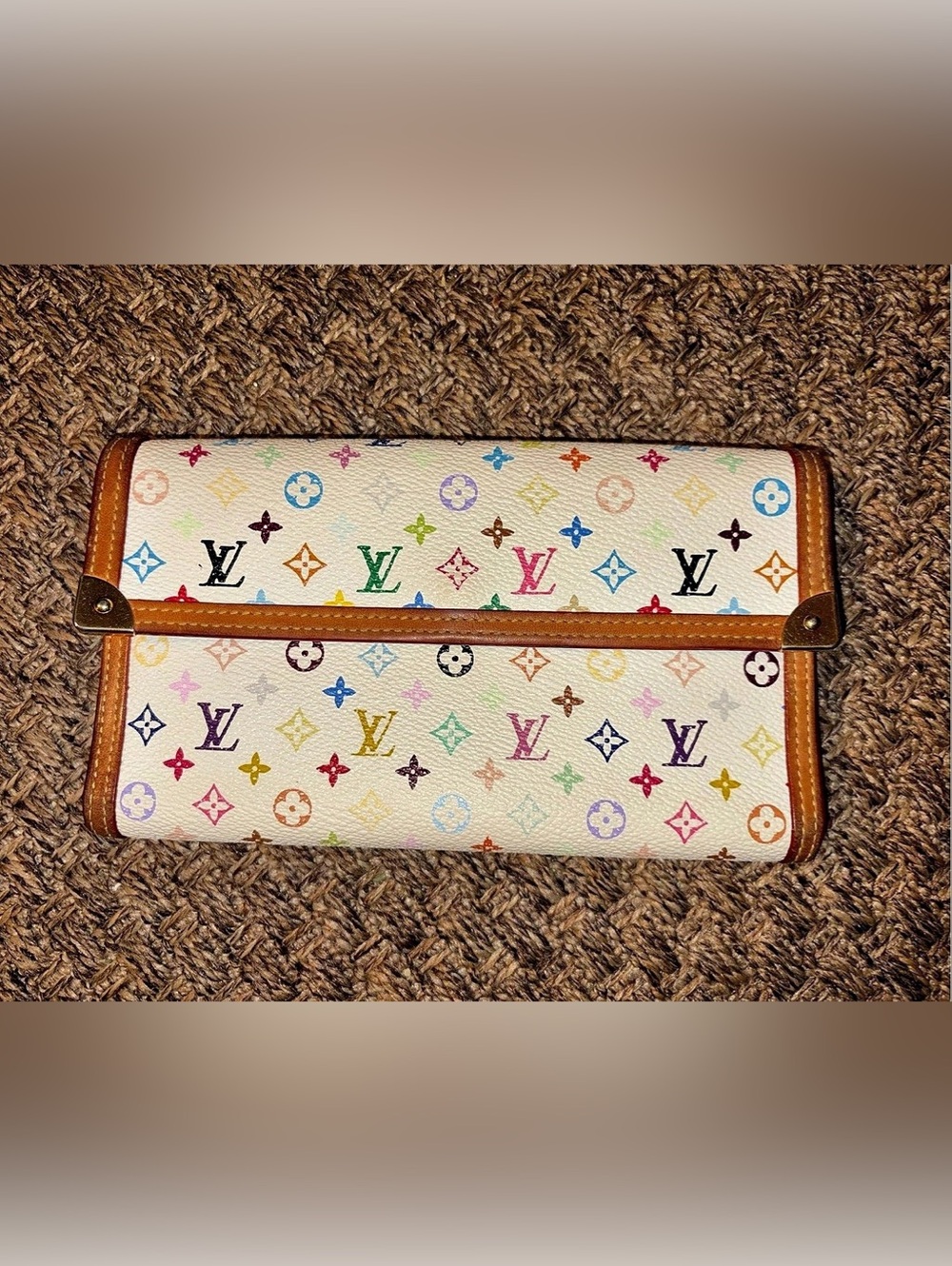Louis Vuitton Monogram Multicolore Elise Wallet